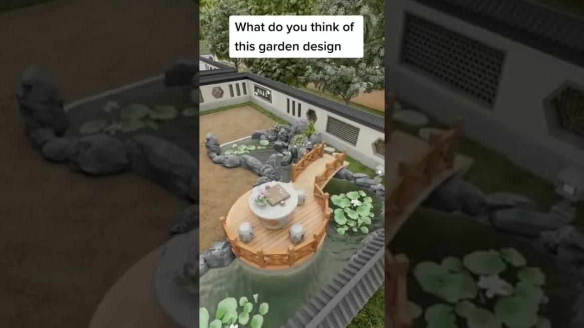 What Do you think of this Small garden design case #shorts