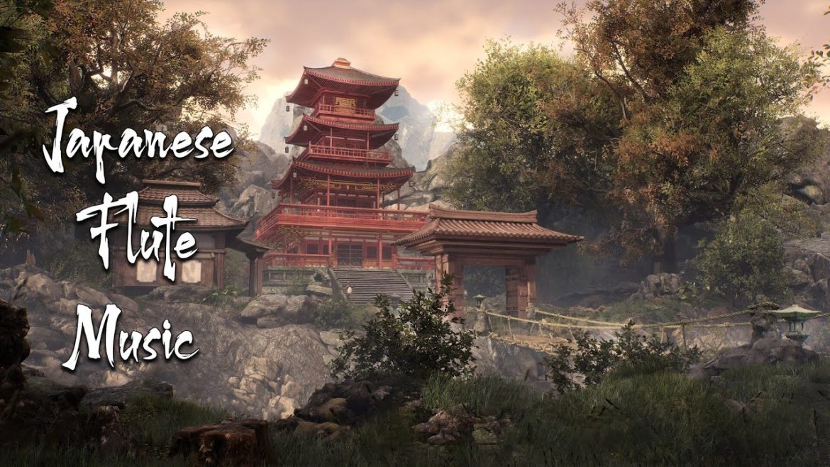 Japanese Flute Music For Healing, Meditation - Traditional Japanese Music - Japanese Zen Music