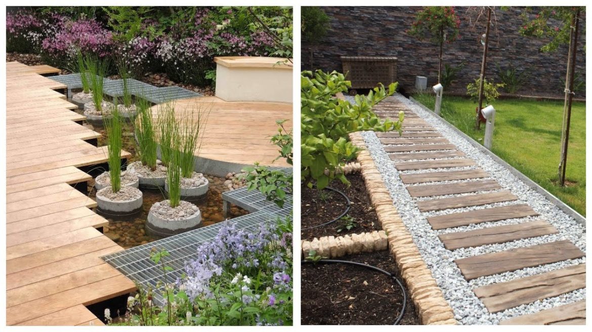 Wooden paths: advantages and disadvantages! 40 examples of paths in landscape design! Wooden paths: advantages and disadvantages! 40 examples of paths in landscape design!