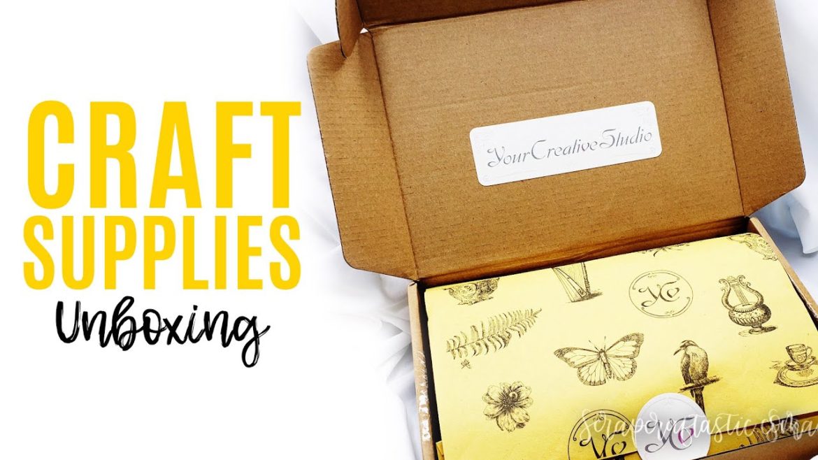 YOUR CREATIVE STUDIO Stationery & Ephemera Unboxing Craft Supplies