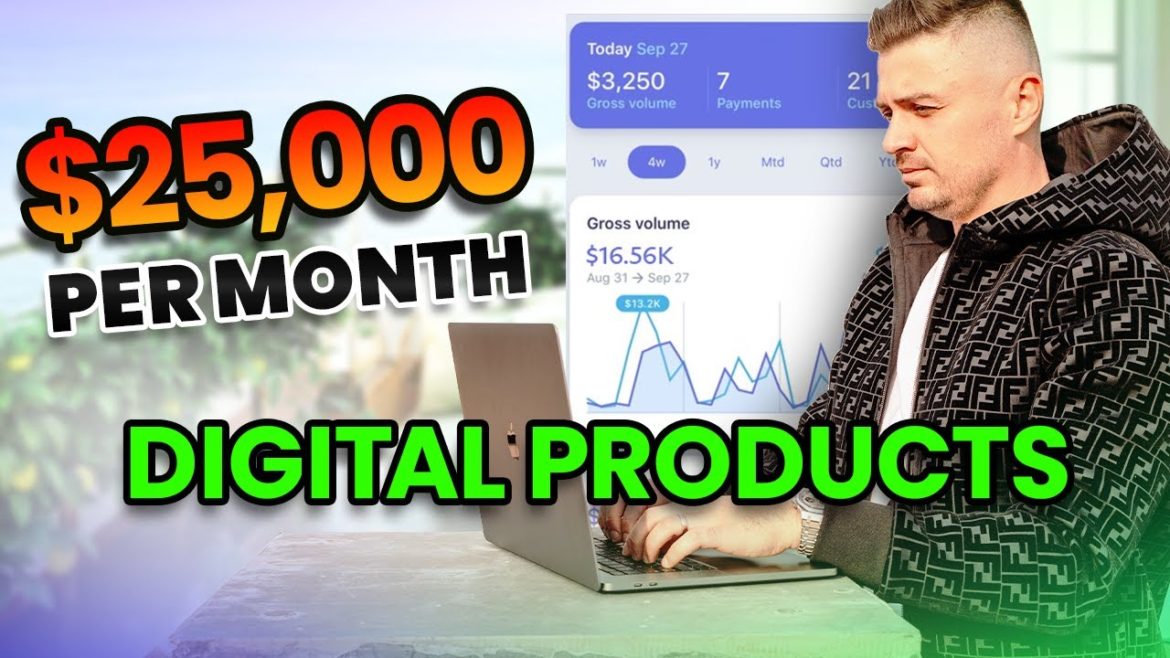 $25,000 in 30 DAYS SELLING DIGITAL PRODUCTS | How To Make Money Creating & Selling Info Products! $25,000 in 30 DAYS SELLING DIGITAL PRODUCTS | How To Make Money Creating & Selling Info Products!