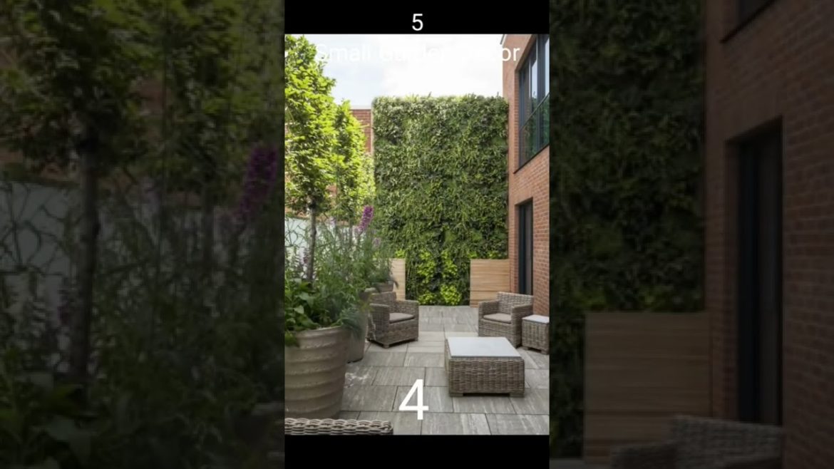 5 Small Garden Decor #1