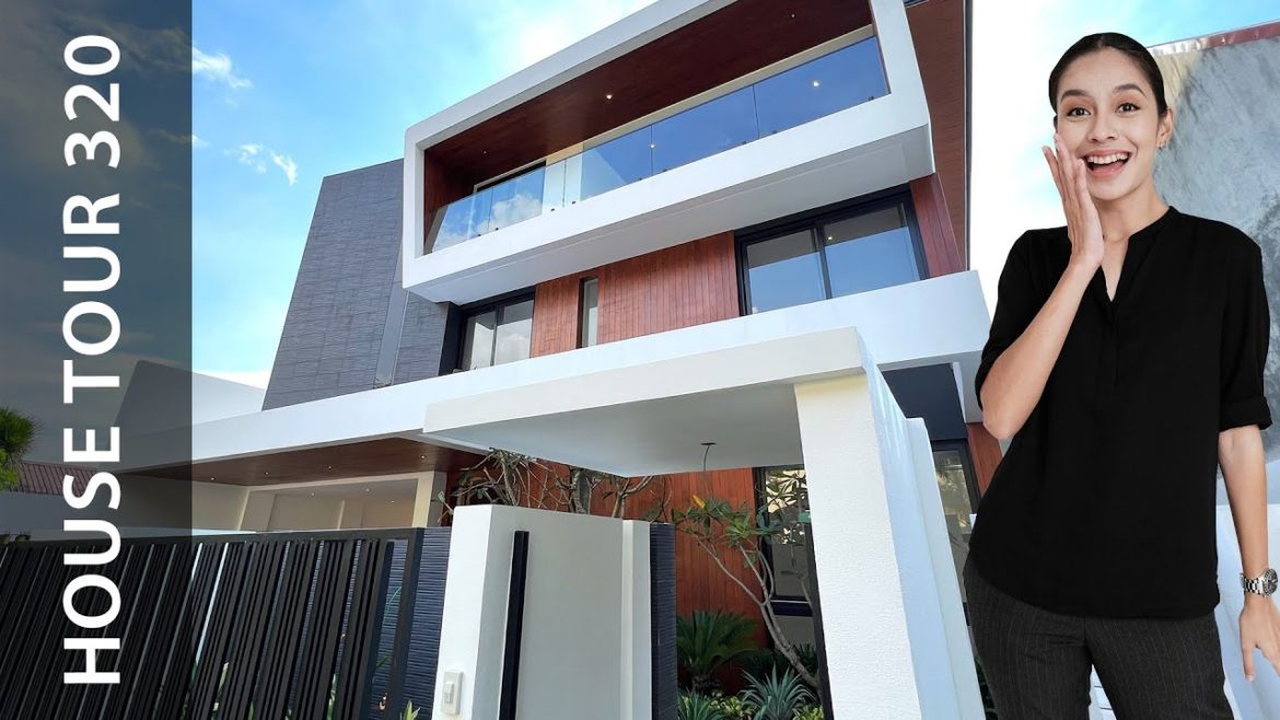 A GREY Modern Home, in an EXCLUSIVE Quezon City COMMUNITY • Capitol Hills • Presello House Tour 320