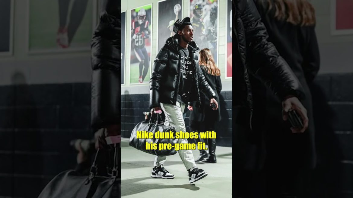 Sauce Gardner's Nike Dunk Football Cleats… #shorts Sauce Gardner's Nike Dunk Football Cleats... #shorts