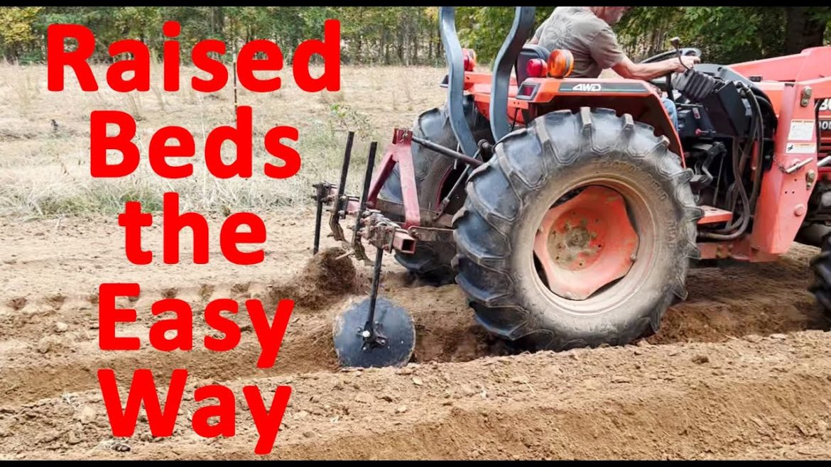 How to make Raised Beds in the Garden with a Row Builder How to make Raised Beds in the Garden with a Row Builder