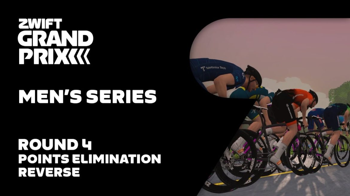 Zwift Grand Prix // Men’s Series Round 4 – Points Elimination Reverse Zwift Grand Prix // Men’s Series Round 4 - Points Elimination Reverse