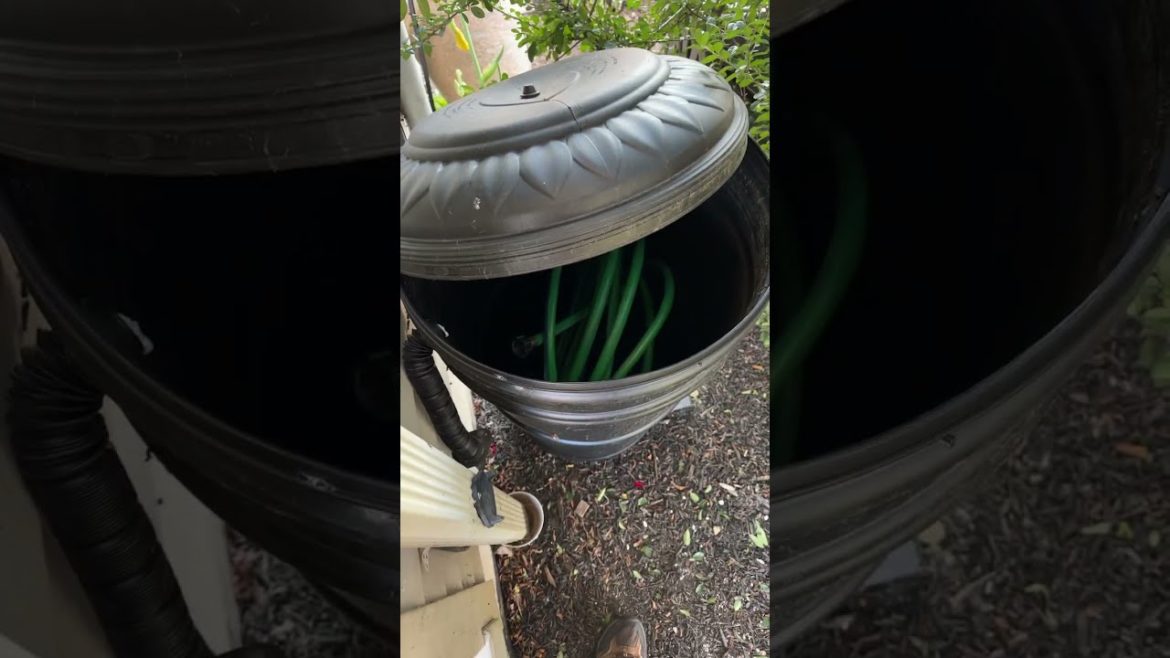 Gardening Tips -  Remember To Winterize Your Garden Rain Barrel & Garden Hose!