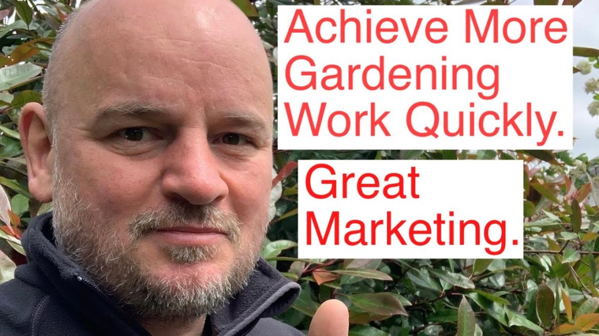 Achieve More Gardening Work, Quickly. Great Marketing Tips.   #gardening #garden #marketing