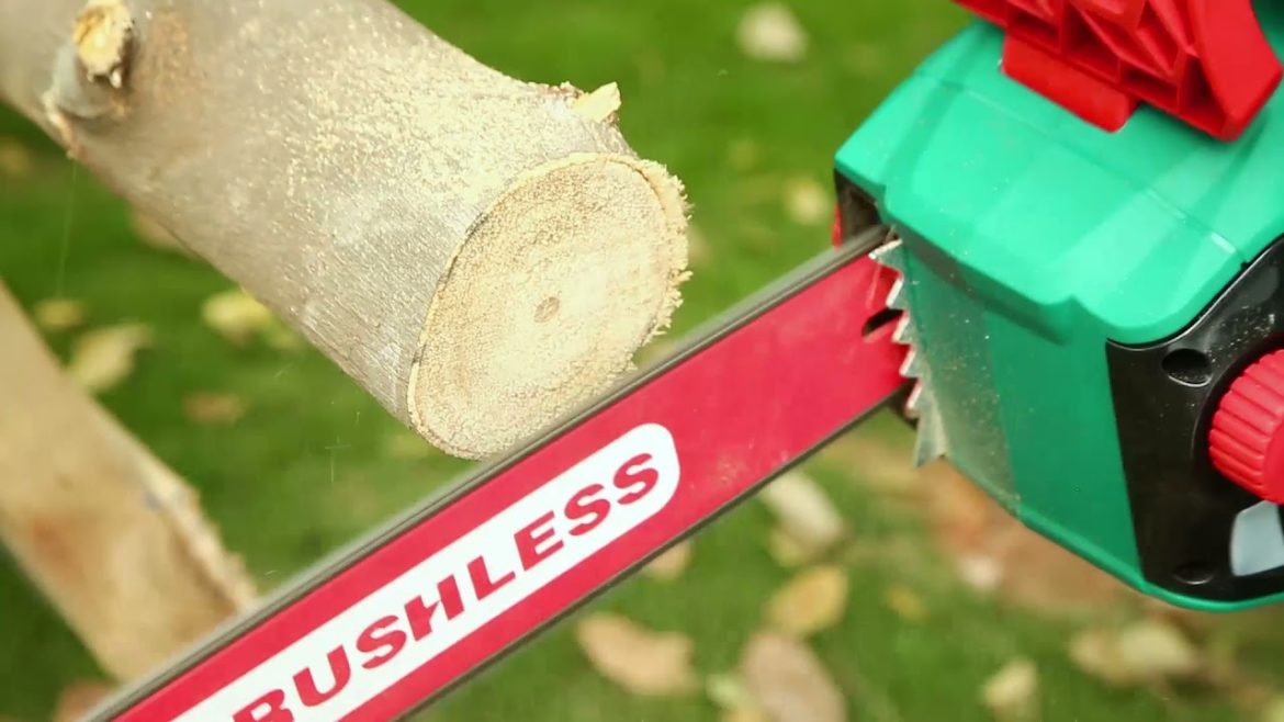 Gardening Tools - HYCHIKA brushless cordless chainsaw