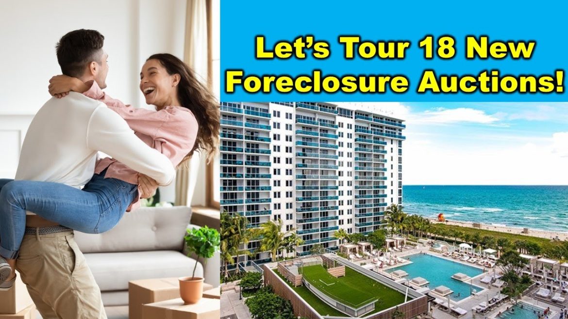 Let's Tour & Bid... 18 New Foreclosure Auctions 11/20/22