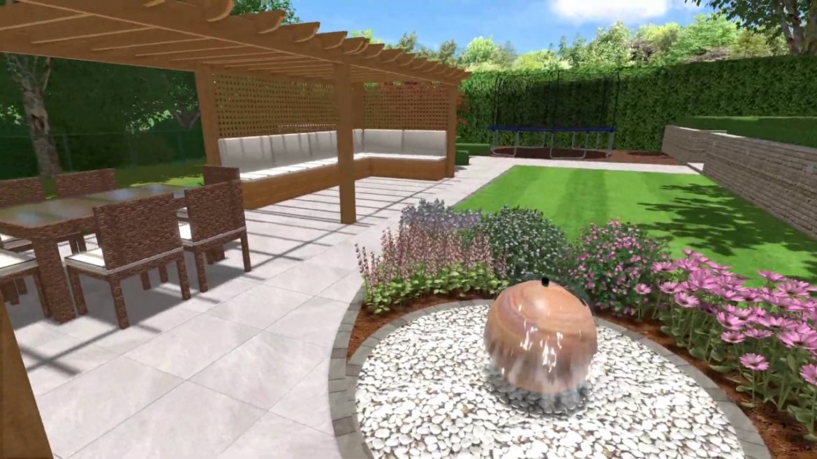 Large Garden Design Example