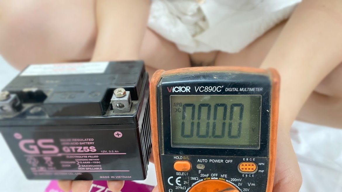 Checking the battery with a power meter / How to check the battery ? Checking the battery with a power meter / How to check the battery ?