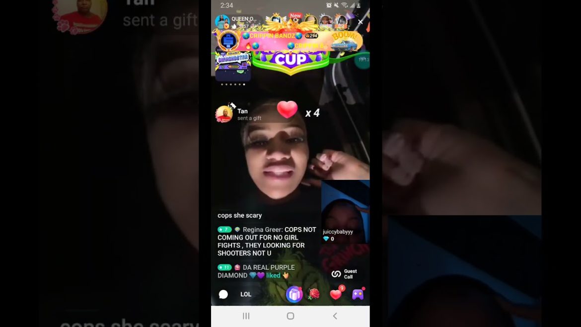 QUEEN OPP & CHELLE WHAT YOU GUYS THINK OF THIS PART OF THE LIVE! #screenrecorder