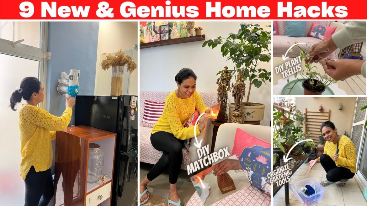 9 NEW & GENIUS Home Hacks for you all in HINDI (with English Subtitles) | Organizopedia 9 NEW & GENIUS Home Hacks for you all in HINDI (with English Subtitles) | Organizopedia