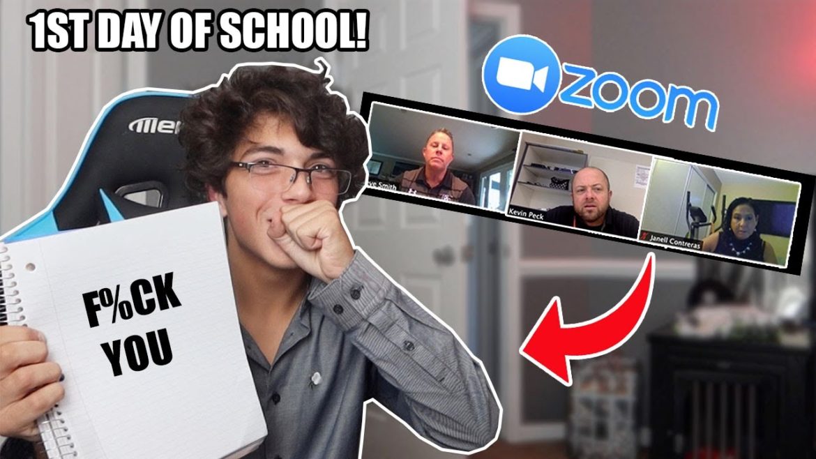 CRASHING ZOOM CLASSES ON THE 1st DAY OF SCHOOL! CRASHING ZOOM CLASSES ON THE 1st DAY OF SCHOOL!