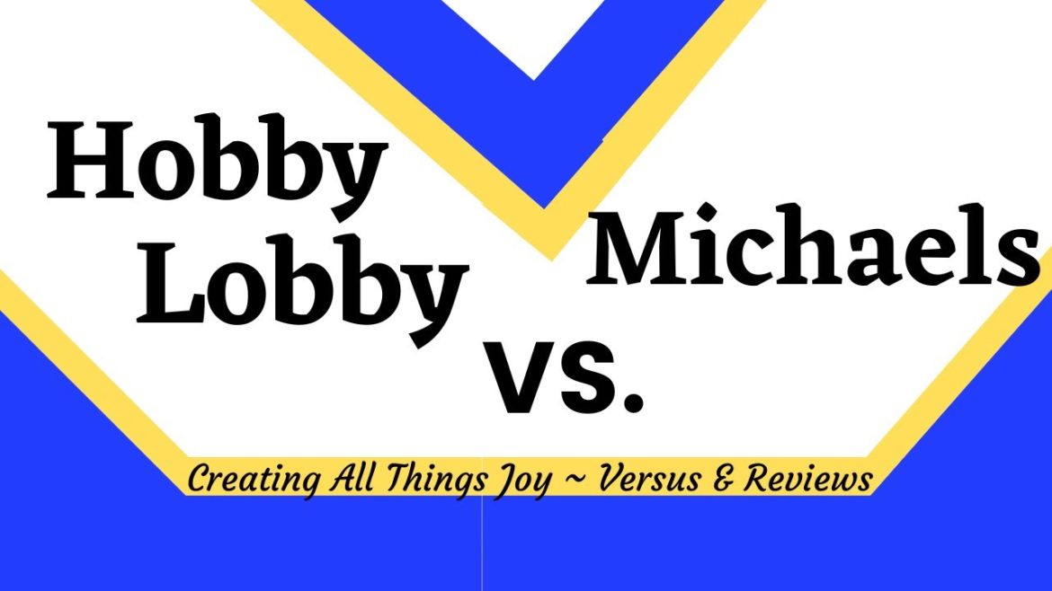 Why You Should Hobby Lobby or Michaels Your Joy_ Versus/Reviews/Hauls/Unboxings_Dollhouse Challenge