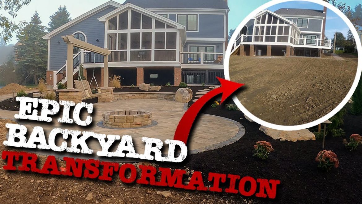 Building a backyard PARADISE! | Part 1 | Tussey Landscaping