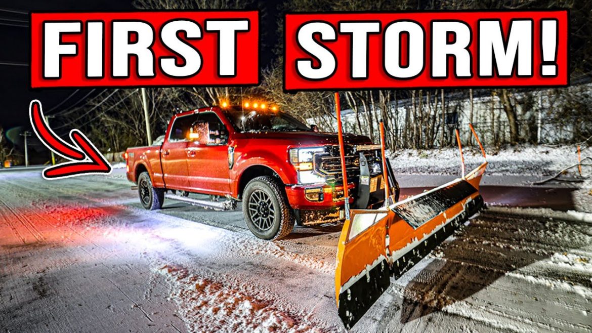UNLEASH THE BEAST! PLOWING 14 FEET OF SNOW! [SNOPOWER!]