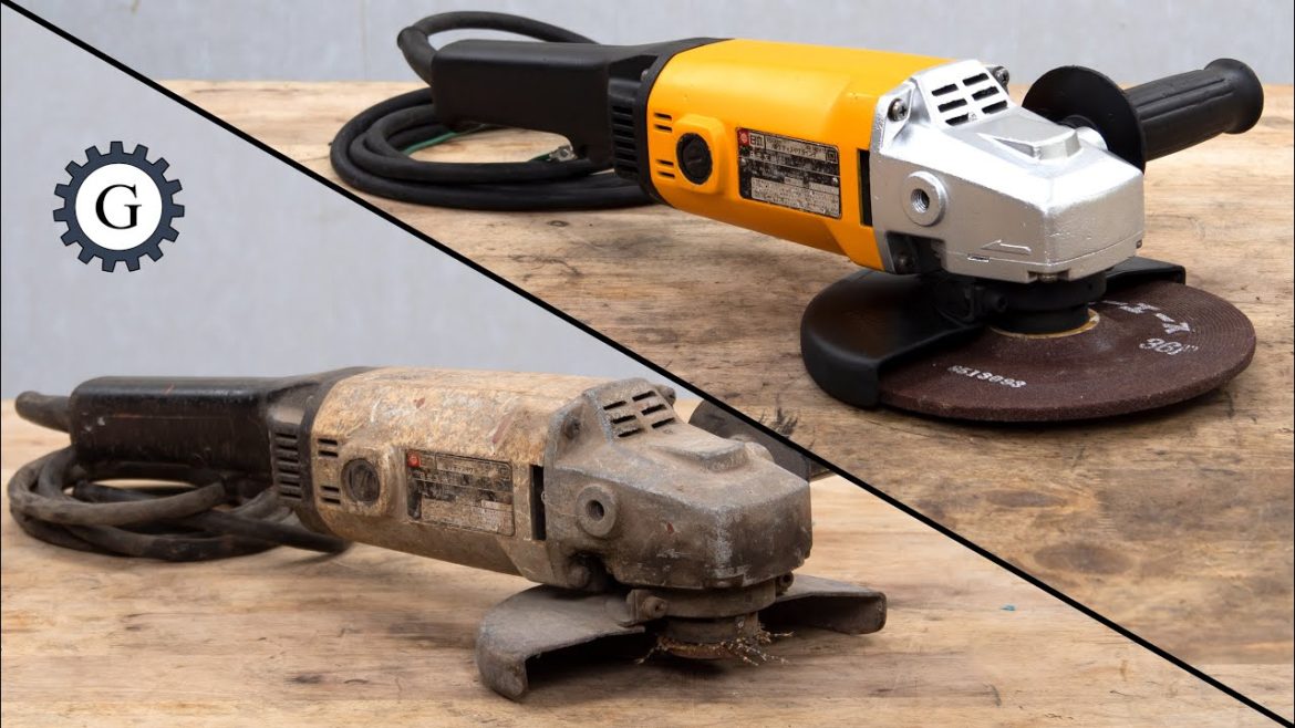 1 9 8 7 Angle Grinder Restoration | Hitachi G18Y1