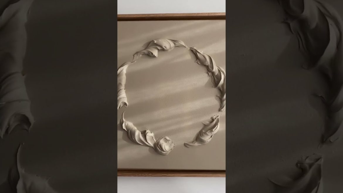 Detailshots of ‚Calm‘  40x40cm   framed in oak wood Laura Lepiarczyk #art #contemporaryart #artforsa Detailshots of ‚Calm‘  40x40cm   framed in oak wood Laura Lepiarczyk #art #contemporaryart #artforsa