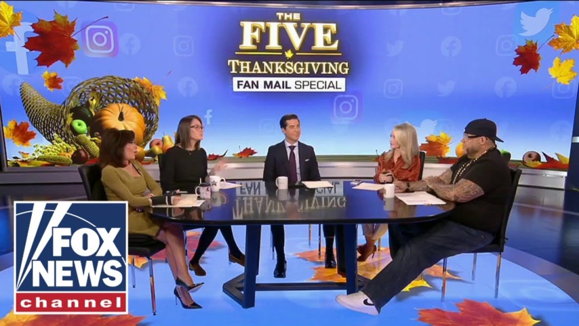 'The Five' celebrates Thanksgiving