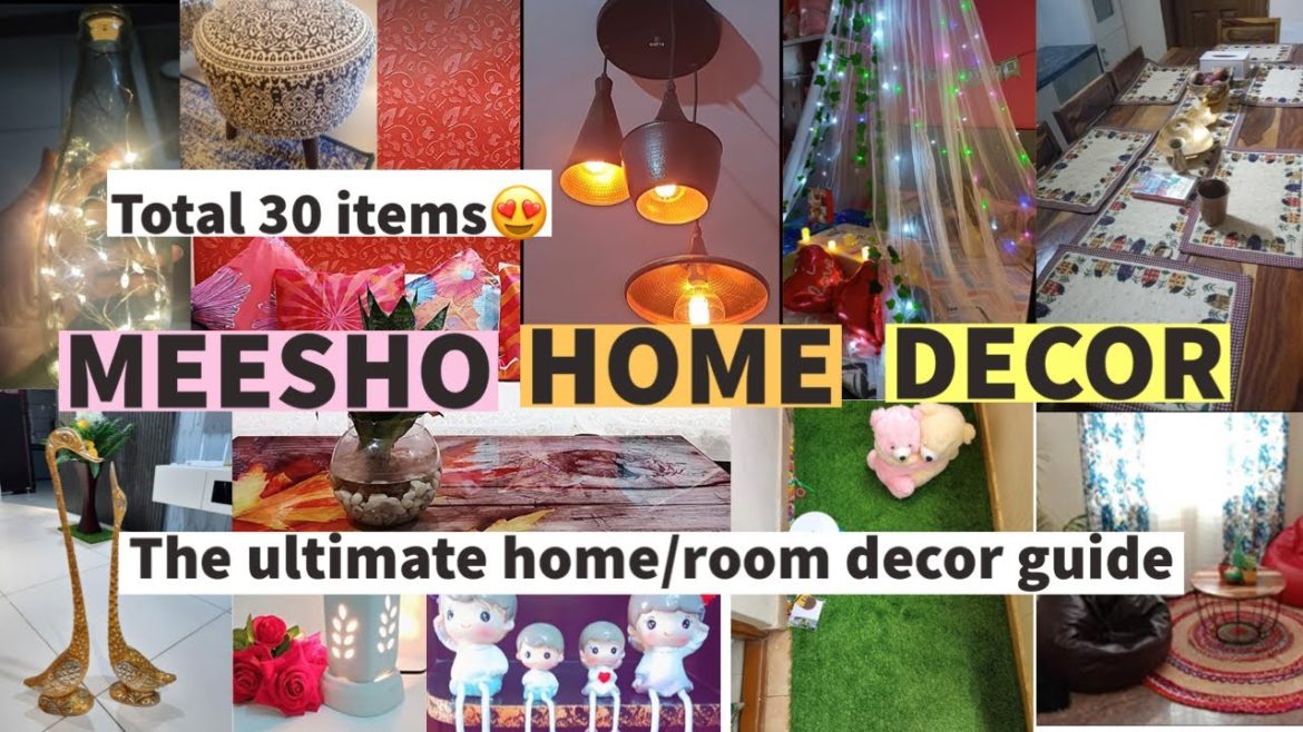 Meesho Decor Haul 2022| Meesho Home Decor Products | Meesho Affordable Products |Room Makeover Ideas
