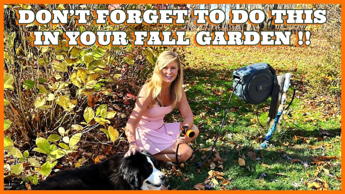 Don't Forget to do This in Your FALL Garden !