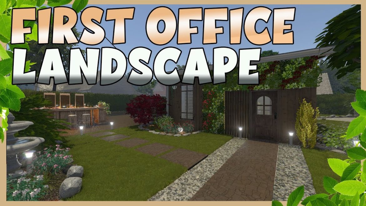 First Office Garden Design Renovation | House Flipper