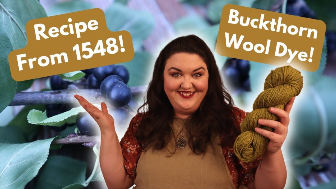 Following a Buckthorn Dye Recipe from 1548 & My Natural Dye Garden Update! π± Following a Buckthorn Dye Recipe from 1548 & My Natural Dye Garden Update! π±