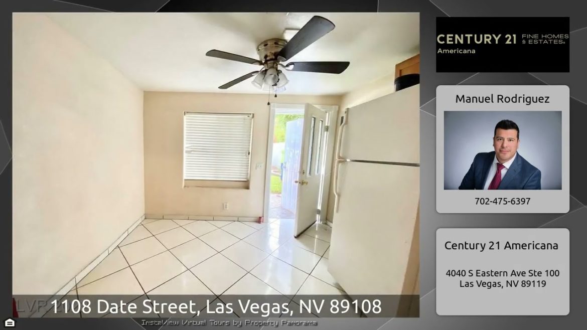 1108 Date Street, Las Vegas, NV 89108 1108 Date Street, Las Vegas, NV 89108