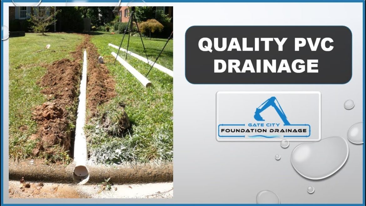Installing a Quality PVC Drainage system to solve soggy yard Installing a Quality PVC Drainage system to solve soggy yard
