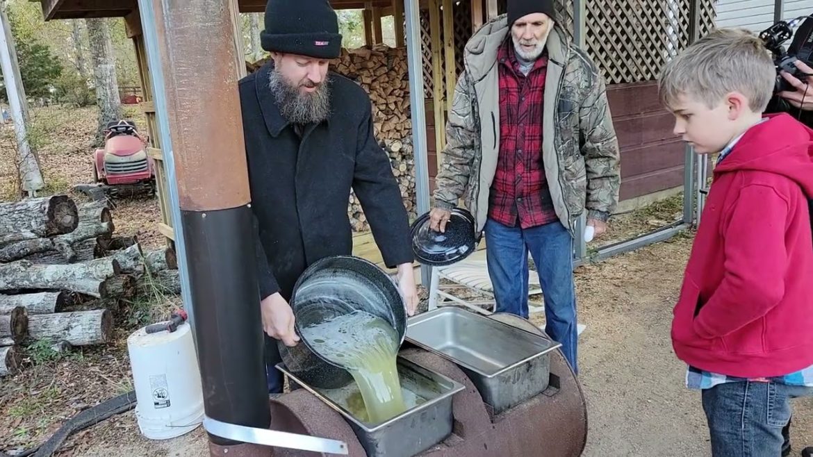 "Behind the Scenes" Cane Syrup Preparations