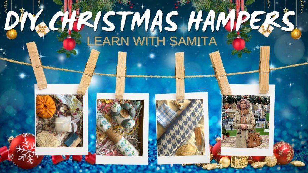 DIY Gift Hampers | Sustainable Christmas Gift Ideas | LearnWithSamita DIY Gift Hampers | Sustainable Christmas Gift Ideas | LearnWithSamita