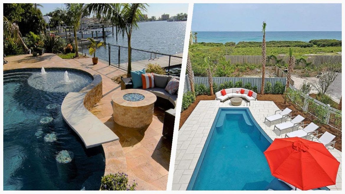 75 Coastal Turquoise Pool Design Ideas You'll Love ⭐️