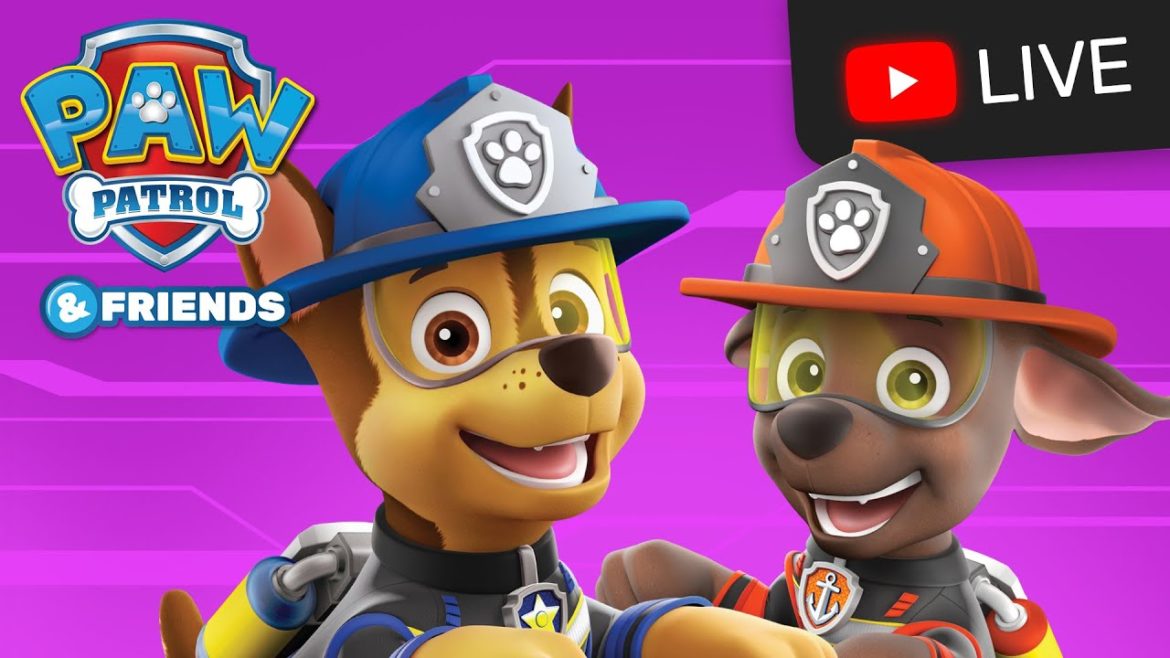 🔴 Ultimate Rescue PAW Patrol and Rescue Knights Episodes Live Stream | Cartoons for Kids