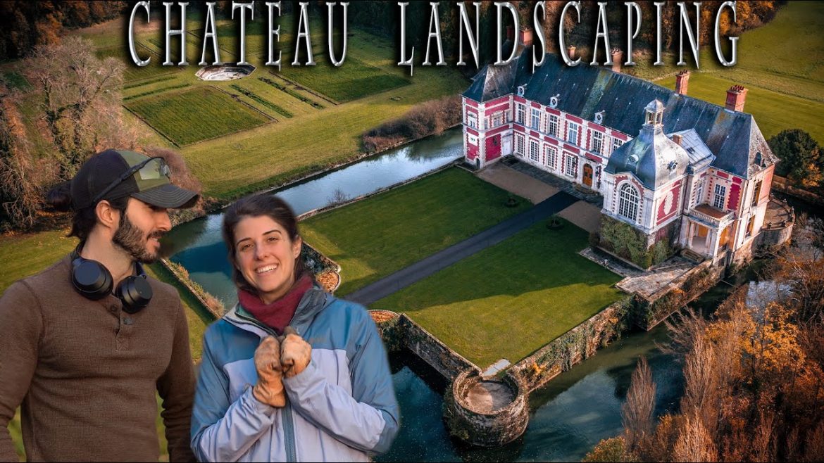 Uncovering Our Hidden Chateau Garden Terrace  |  French Chateau Garden DIY