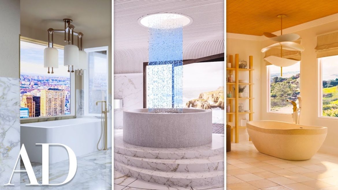 3 Interior Designers Transform The Same Luxury Bathroom | Space Savers | Architectural Digest