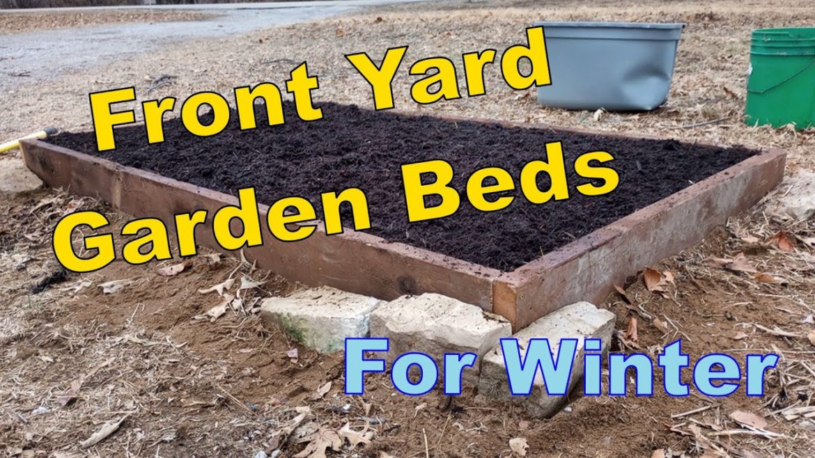 How to Build Raised Garden Beds in the Front Yard #frontyardgarden #homestead  #growyourownfood