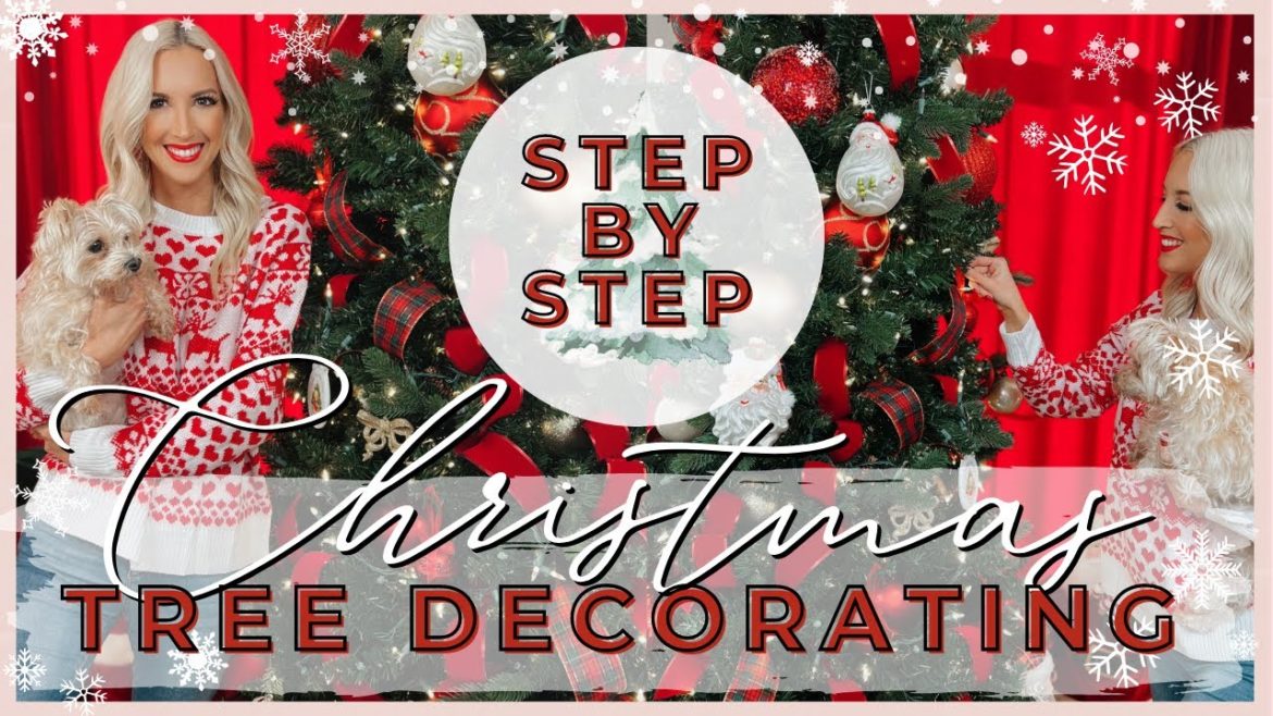 HOW TO DECORATE A CHRISTMAS TREE | CHRISTMAS TREE DECORATION IDEAS 2022 | TRADITIONAL CHRISTMAS HOW TO DECORATE A CHRISTMAS TREE | CHRISTMAS TREE DECORATION IDEAS 2022 | TRADITIONAL CHRISTMAS