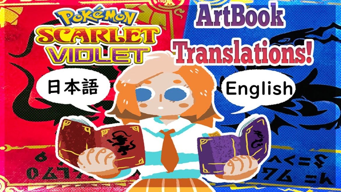 Pokémon Scarlet & Violet Japanese Artbook: Translations