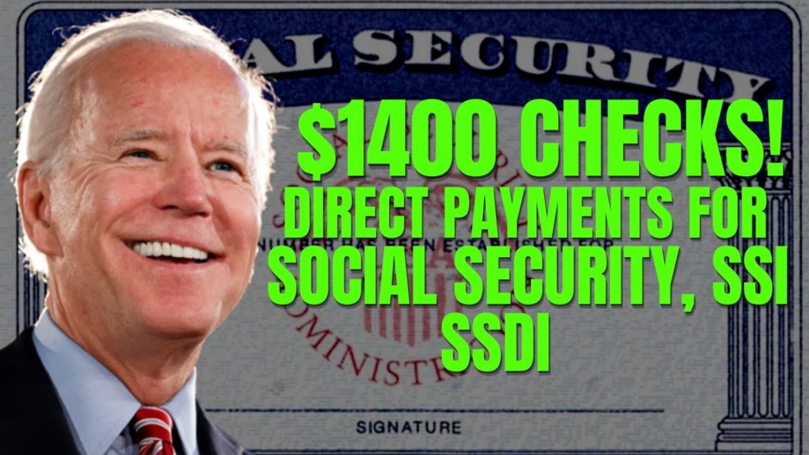 $1400 STIMULUS CHECKS FOR SOCIAL SECURITY, SSI, SSDI UPDATE | STIMULUS CHECK UPDATE