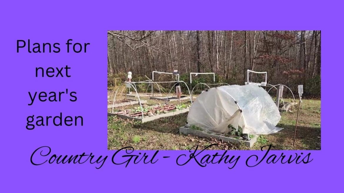 Plans for next year's garden Plans for next year's garden