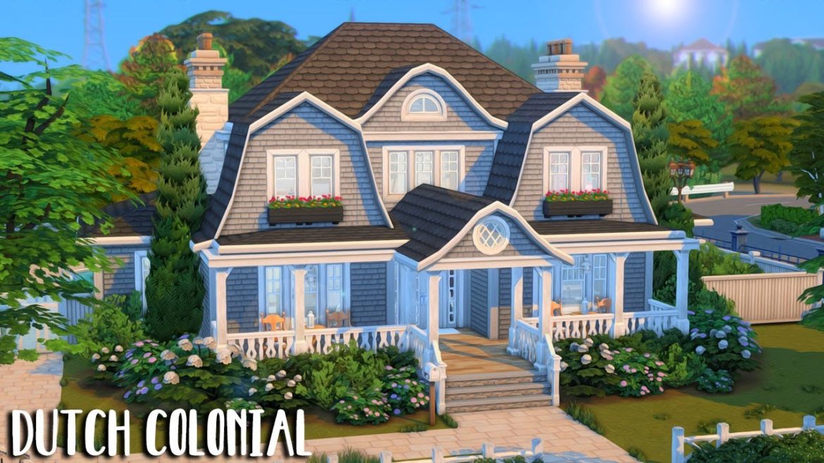 Large Dutch Colonial ๐๐ฆ…(Sims 4 Speed Build) Large Dutch Colonial ๐๐ฆ...(Sims 4 Speed Build)