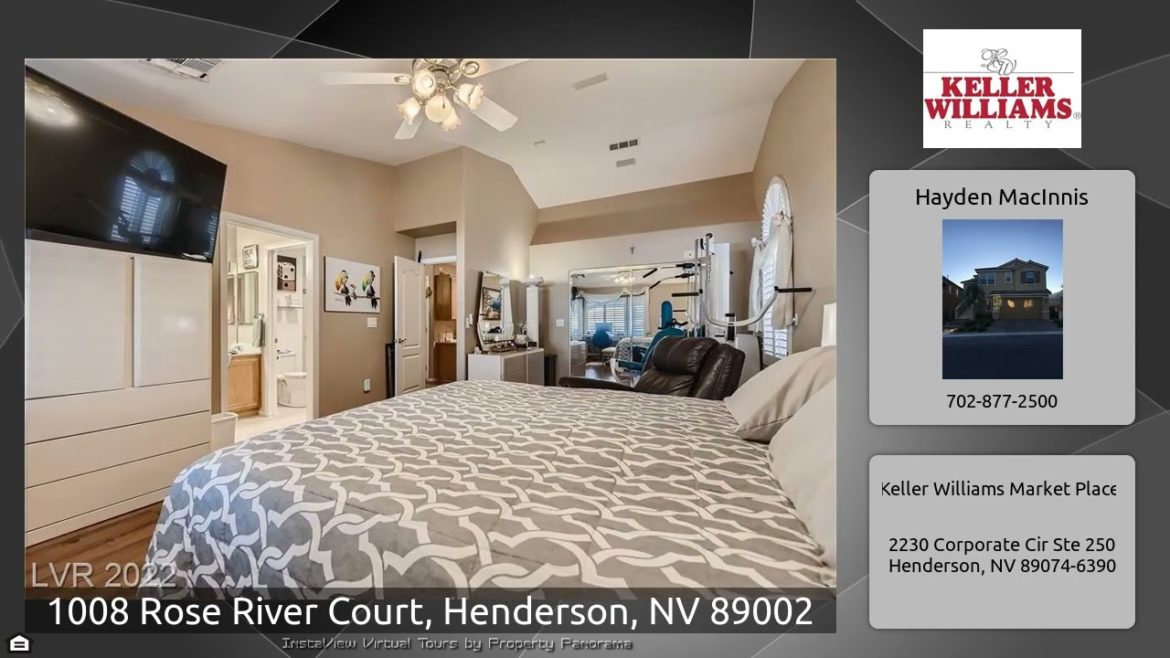 1008 Rose River Court, Henderson, NV 89002 1008 Rose River Court, Henderson, NV 89002