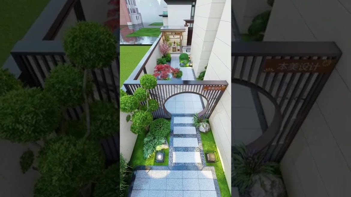 Turn your old garden corner into a great relaxing place 🏡 #shorts