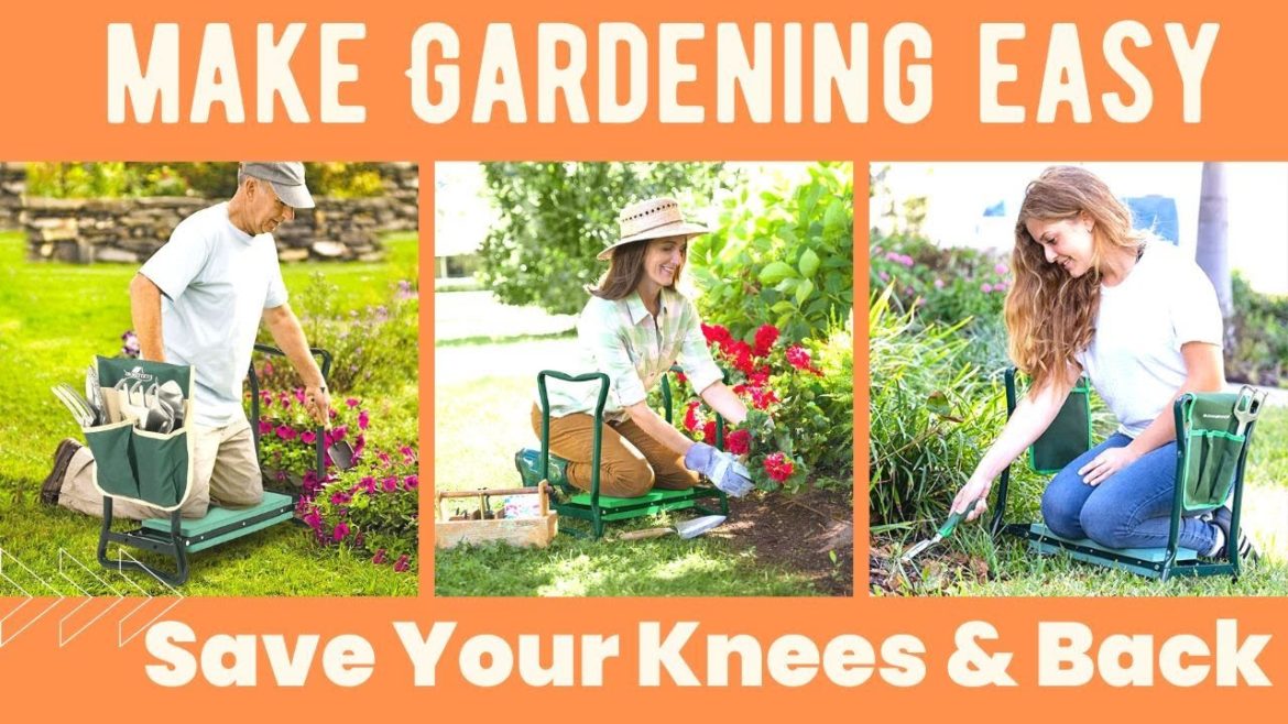 Best Heavy Duty Garden Kneeler And Seat - Save Your Knees and Back!