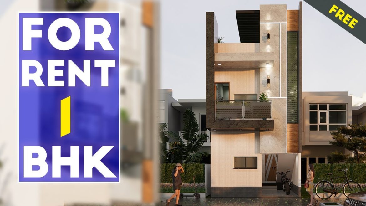 🔥🔥🔥15X35 Feet 1 BHK Rent Purpose House💥3D Elevation💥Roof Top Garden House Plan#170