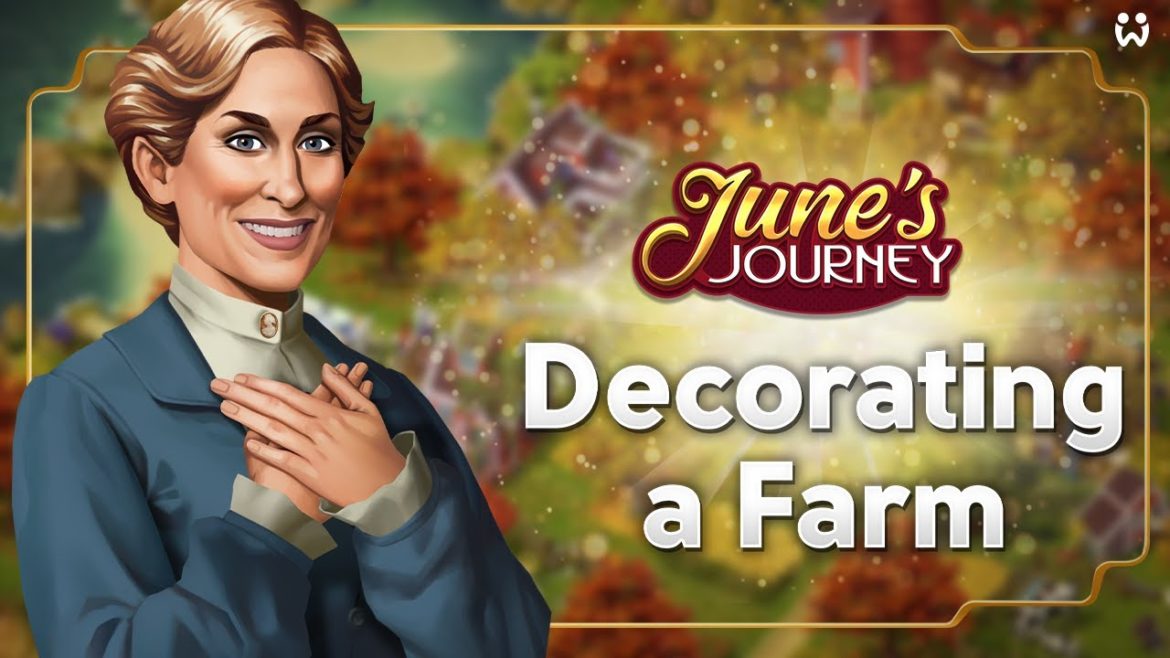 How to Design an Autumn Farm - June's Journey Decoration with Ichus Rose