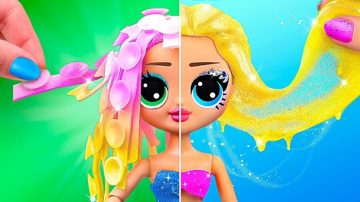 33 DIY Miniature Antistress Toys for LOL OMG