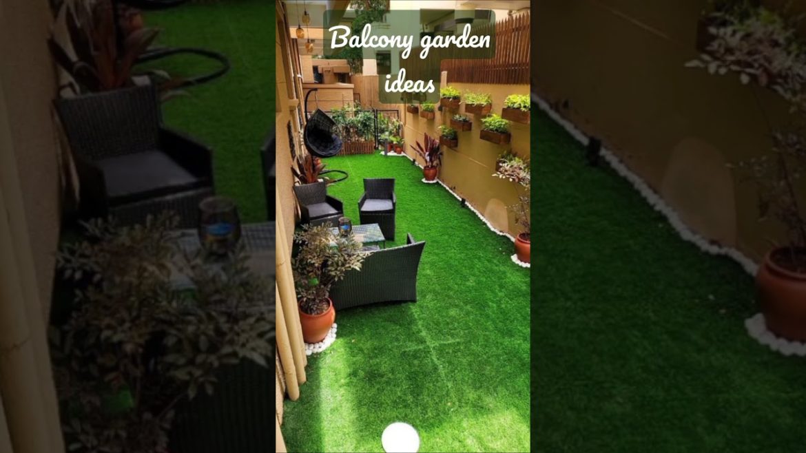 ideas for balcony garden design beautiful